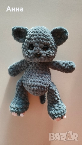 Плюшена играчка Коте, снимка 3 - Плюшени играчки - 52441040