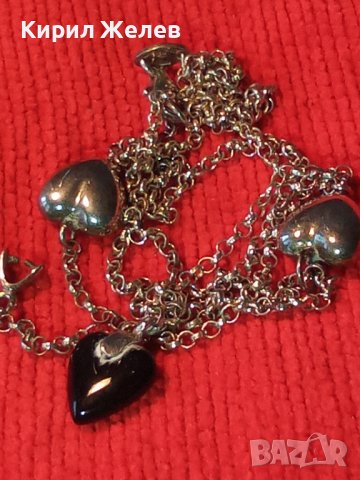 STEFANI ST. JACQUES МАРКОВО СРЕБЪРНО АРТ КОЛИЕ СРЕБРО 925 ФИНО ДИЗАЙНЕРСКО БИЖУ 28789, снимка 4 - Колиета, медальони, синджири - 37252468