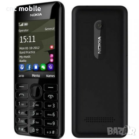 Дисплей Nokia 515 - Nokia 206 - Nokia 301 - Nokia 202 - Nokia 203 оригинален, снимка 7 - Резервни части за телефони - 36461653