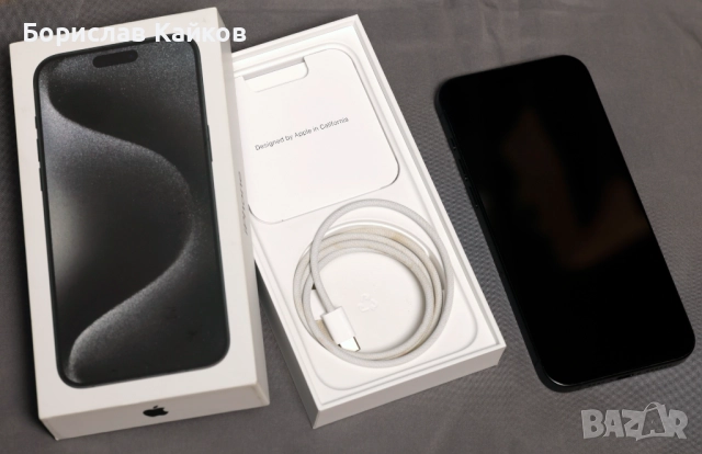 Iphone 15 Pro Max 512GB Black Titanium, снимка 3 - Apple iPhone - 52361752