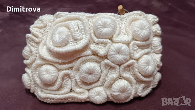 Плетена дамска чанта, снимка 2 - Чанти - 53139205