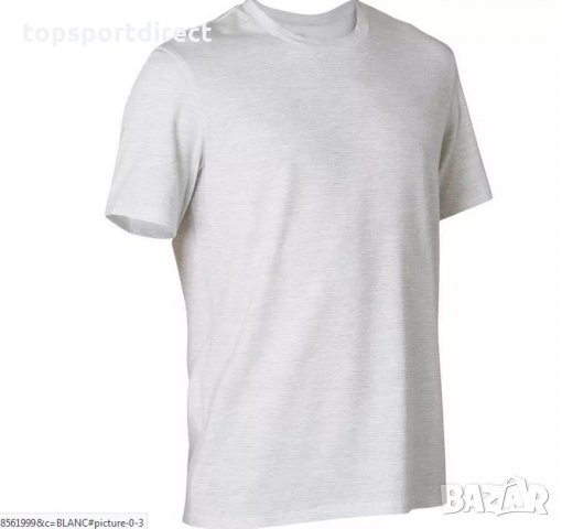 МЪЖКА ТЕНИСКА ЗА ТРЕКИНГ ПЪТУВАНИЯ TRAVEL 100 внос Франция. 