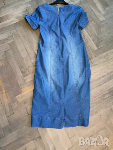 дънкова рокля М-С+ подаръци, снимка 4 - Рокли - 47578786