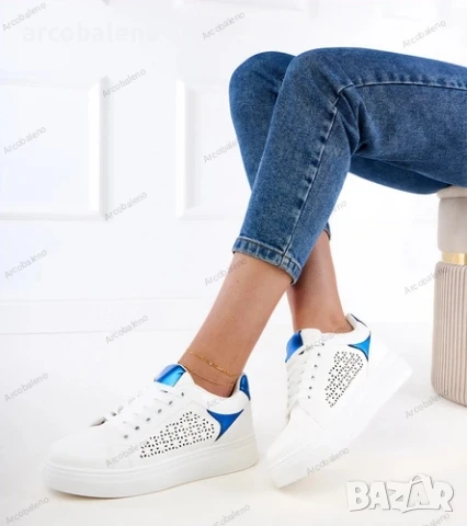 Дамски маратонки на платформа Remmi, 3цвята , снимка 8 - Маратонки - 50717927