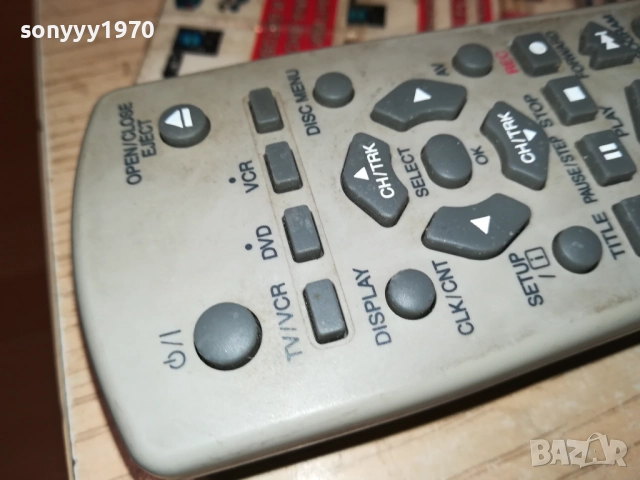 SANYO DVD/VCR COMBO REMOTE-ВНОС SWISS 2811251935, снимка 11 - Дистанционни - 52577725