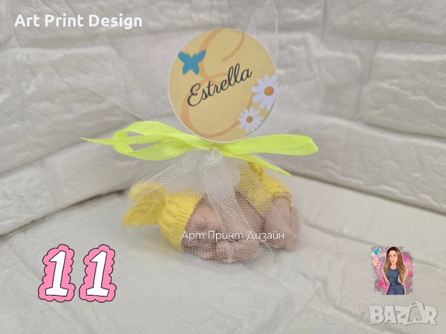 ~•°Гипсови фигурки "Спящо бебче"°•~, снимка 3 - Фигурки - 48672575