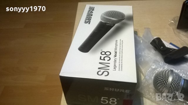 shure sm58 комплект микрофон-внос швеицария, снимка 9 - Микрофони - 28145702