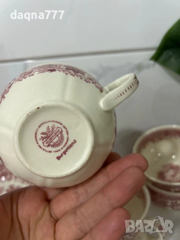 6 чинии за предястие и чаши Villeroy and Boch, снимка 4 - Антикварни и старинни предмети - 51147010