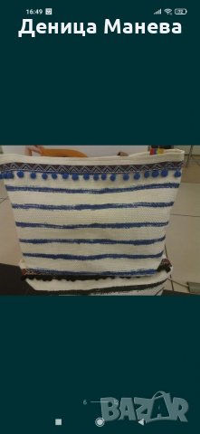 Плажна чанта, снимка 3 - Чанти - 33238348