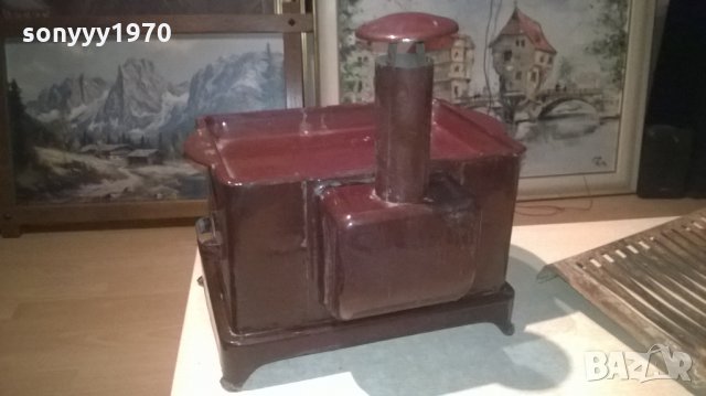 ЕМАИЛИРАНО БАРБЕКЮ-41Х40Х37СМ, снимка 6 - Печки, фурни - 27168229