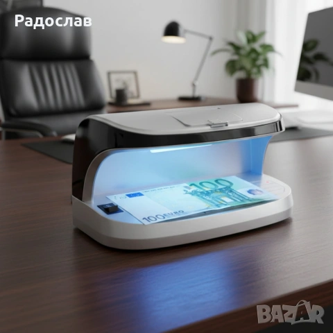 Детектор за фалшиви банкноти – преносим UV детектор с магнитен сензор и вградена батерия., снимка 5 - Друга електроника - 53090572
