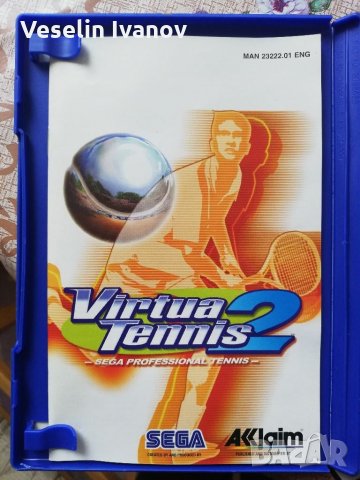 Тенис PS2, снимка 3 - Игри за PC - 32420260