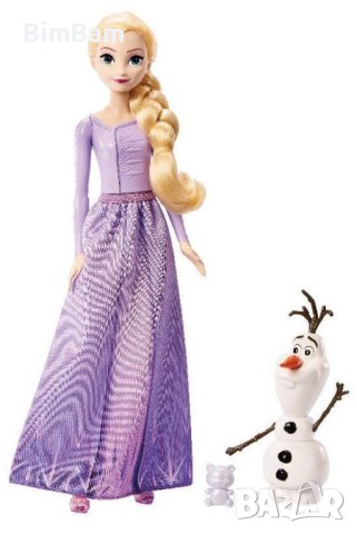 Оригинален комплект - кукла Елза и Олаф / Замръзналото кралство /Frozen / Disney , снимка 2 - Кукли - 43179402