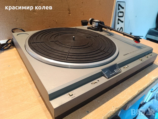 грамофон "ONKYO CP-1015A", снимка 5 - Грамофони - 50479137