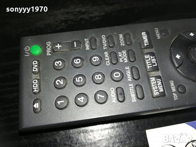 *sony hdd/dvd remote-внос холандия, снимка 2 - Дистанционни - 28947912