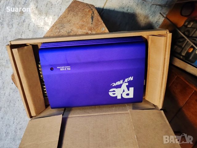 Мощно крайно стъпало усилвател ,,Pyle", снимка 4 - Ресийвъри, усилватели, смесителни пултове - 52857222