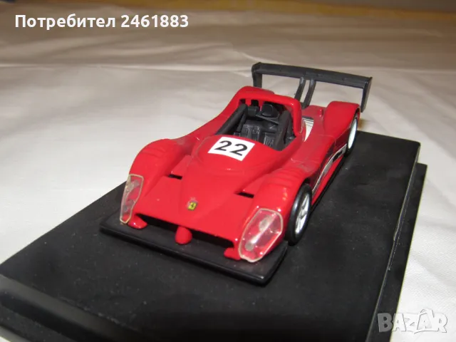 1/43 метална колекционерска количка Mattel 2000 Ferrari 333 SP, снимка 2 - Колекции - 50148376