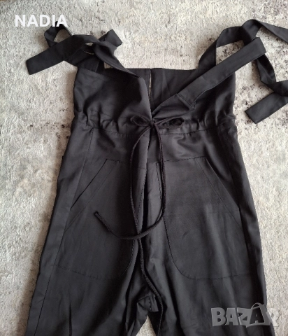 Панталон черен но Stela shop , снимка 2 - Панталони - 52580832