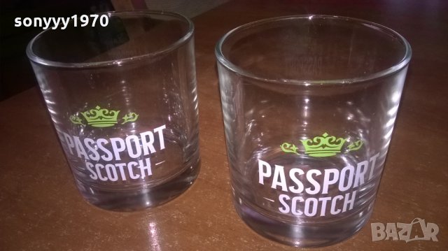 ❤️passport-2бр чаши за уиски, снимка 3 - Колекции - 27856021
