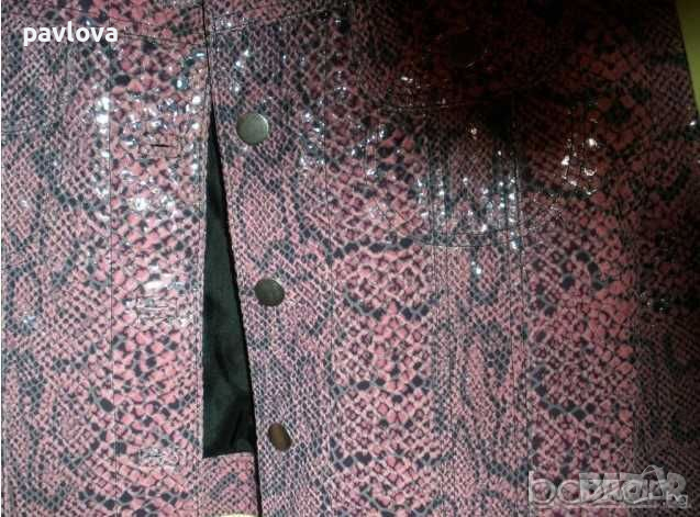 Яке  естествена кожа  размер М, снимка 4 - Якета - 44912249