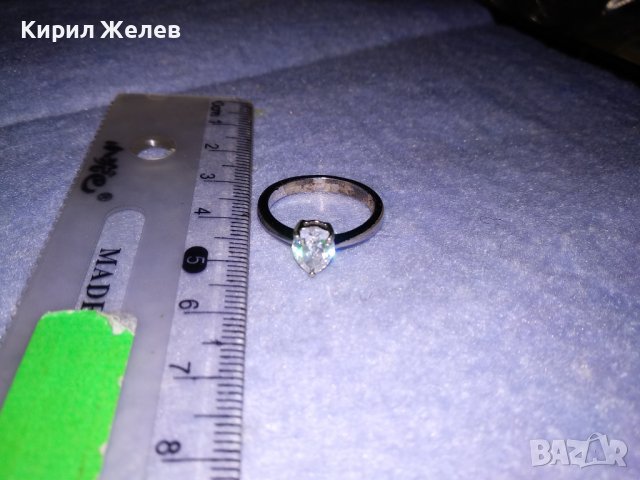 ЕЛЕГАНТЕН СКЪПОЦЕНЕН ФЕШЪН АРТ ПРЪСТЕН СРЕБРО 925 с ЮВЕЛИРНО ФАСЕТИРАН ЦИРКОН 34606, снимка 10 - Пръстени - 39471365