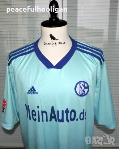 FC Schalke 04 Adidas Third Shirt Size XL 2022/23 Season -футболна тениска, снимка 2 - Тениски - 52949005