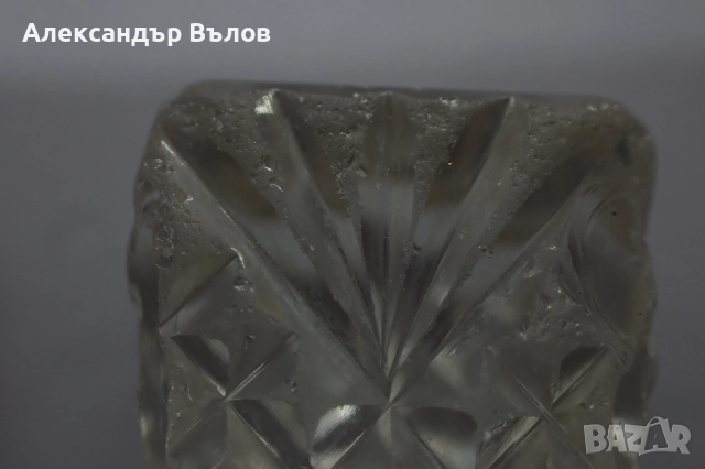 Стар Комплект от 4 бр Поставки за Прибори Стъкло Сервиране Изискано Хранене , снимка 4 - Други ценни предмети - 52910833