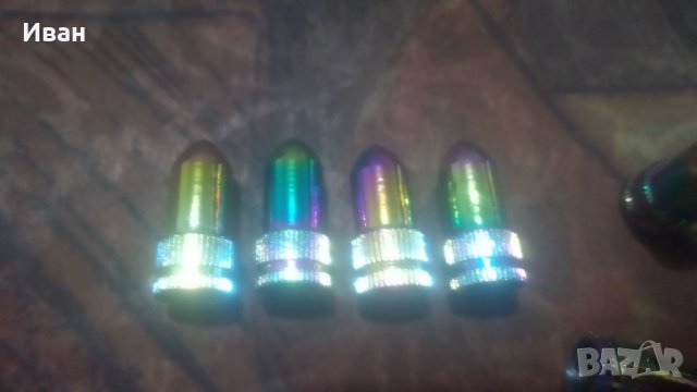 *ТОП* Капачки за вентили винтили тип патрони за автомобил , мотопед , мотор , колело и т.н., снимка 4 - Части - 27216088