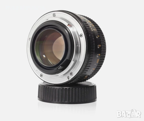 Auto Chinon Multi-Coated 50mm f/1.4 Ръчен Прайм Обектив, Резба Pentax K /PK , снимка 9 - Обективи и филтри - 51252130