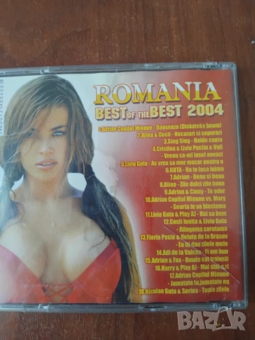 Romania Best  of the Best 2004 - аудио диск румънска музика, снимка 2 - CD дискове - 53078222