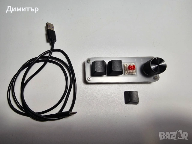 Механичен numpad + мини макро контролер с въртящ се бутон, снимка 5 - Друга електроника - 53412918