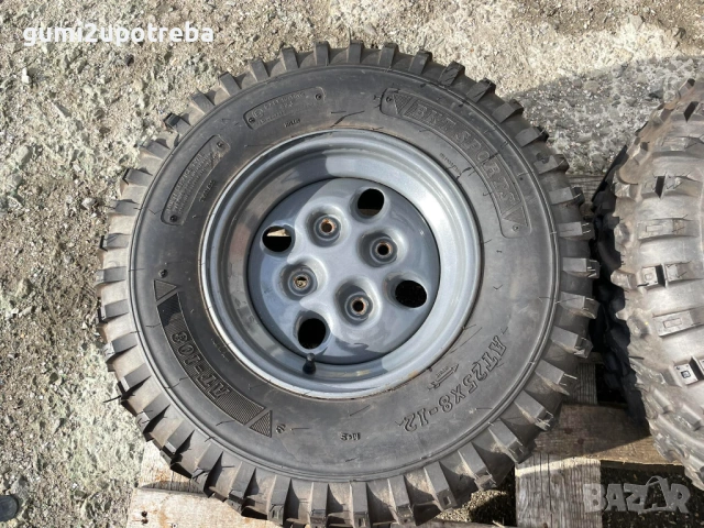 12 цола джанти 4х114,3 Arctic Cat ATV 4х4 25х8/12 25х10/12 AT-108, снимка 4 - Гуми и джанти - 53013219