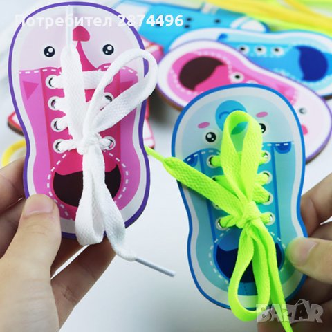 3668 Играчка за връзване на връзки 4 в 1, снимка 7 - Образователни игри - 37877013