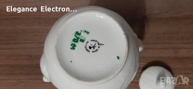 Порцеланов чайник букет от Рози. 15см. Код 2332, снимка 4 - Аксесоари за кухня - 38276817