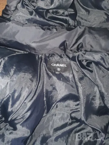 Шанел C hanel шуба /дълго яке, снимка 4 - Якета - 47320113