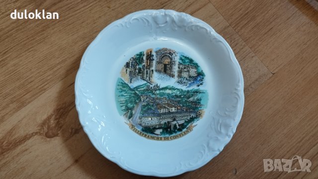 Красива порцеланова чиния от Франция., снимка 1 - Други стоки за дома - 43833847
