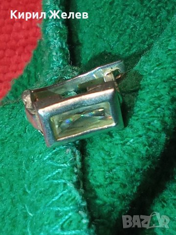 ПРЕКРАСНА СКЪПОЦЕННА АНГЛИЙСКА СРЕБЪРНА ОБЕЦА СРЕБРО925 с ЮВЕЛИРНО ФАСЕТИРАН ПЛАНИНСКИ КРИСТАЛ 40186, снимка 6 - Обеци - 42464467