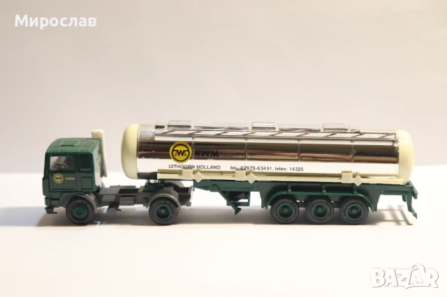 HERPA H0 1/87 VOLVO ВЛЕКАЧ KАМИОН МОДЕЛ TIR ЦИСТЕРНА