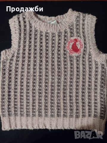 Лот детски трикотажни пуловерчета без ръкави - 3 бр. за 2.95 лв.!!!, снимка 2 - Детски пуловери и жилетки - 40230868