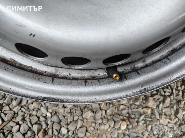 4бр.ЖЕЛЕЗНИ ДЖАНТИ 16ки за VW T5 5x120 6.5j et51 цена за брой, снимка 6 - Гуми и джанти - 51378217