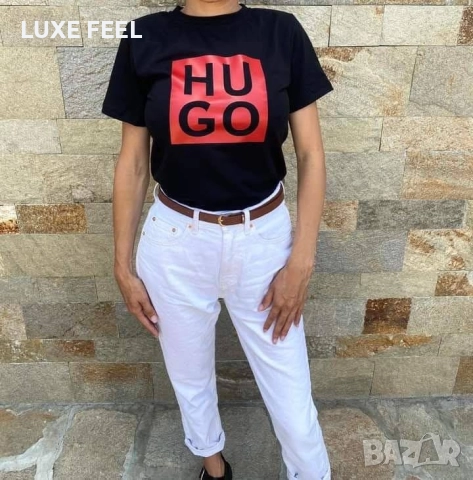 Дамски Памучни Тениски ⚜️ Balenciaga Karl LAGERFELD Hugo  BOSS , снимка 13 - Тениски - 52621358