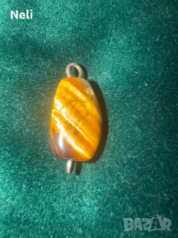 Медальони с полускъпоценни камъни, снимка 5 - Колиета, медальони, синджири - 38570197