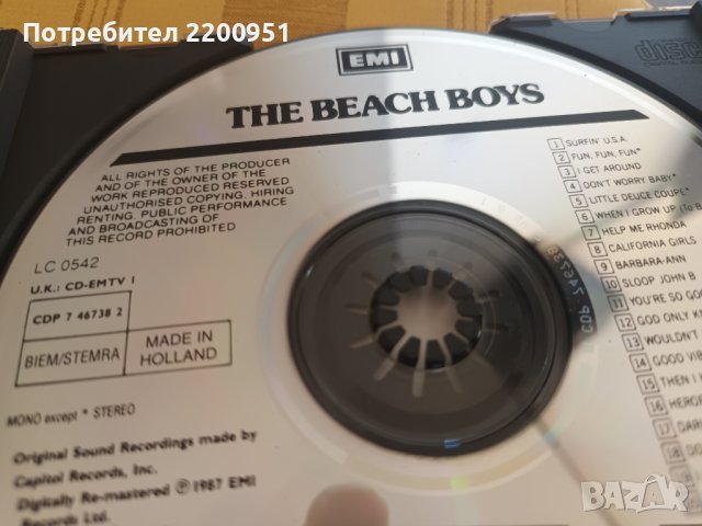THE BEACH BOYS, снимка 6 - CD дискове - 43106686