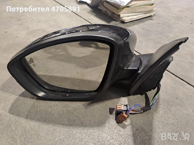 ляво огледало peugeot 308 2018 година, снимка 3 - Части - 53063649