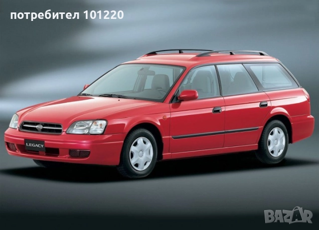 Оригинална предна броня за Subaru Legacy 3, снимка 4 - Части - 50677393