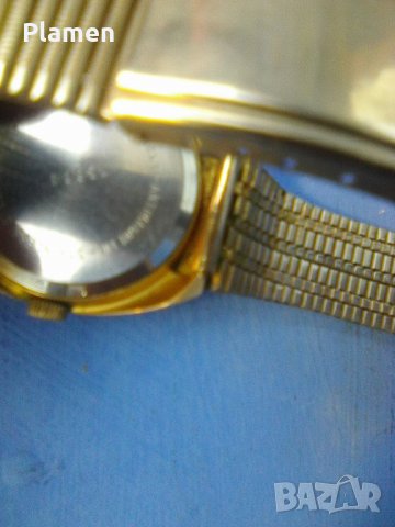 Стар мъжки механичен швейцарски часовник 23 камъка повреден, снимка 6 - Мъжки - 38417211