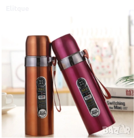 Термос от неръждаема стомана тип 304, подходящ и за бебешка храна. 500мл, снимка 3 - Други - 52894799