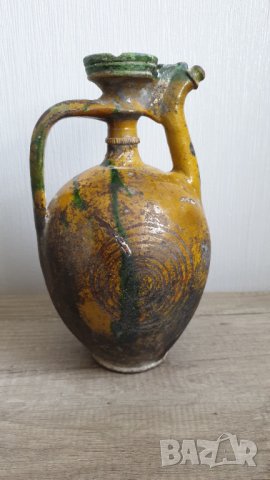 ГОЛЯМ СТАР КЕРАМИЧЕН КРОНДИР, снимка 3 - Антикварни и старинни предмети - 43526981