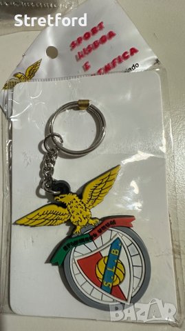 Бенфика ключодържател и значка, снимка 3 - Футбол - 43505090