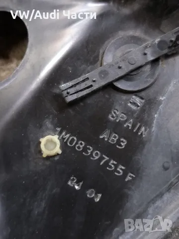 Заден ляв стъклоповдигач механизъм врата стъкло за Сеат Леон Seat Leon 1M0839755F, снимка 3 - Части - 50368662